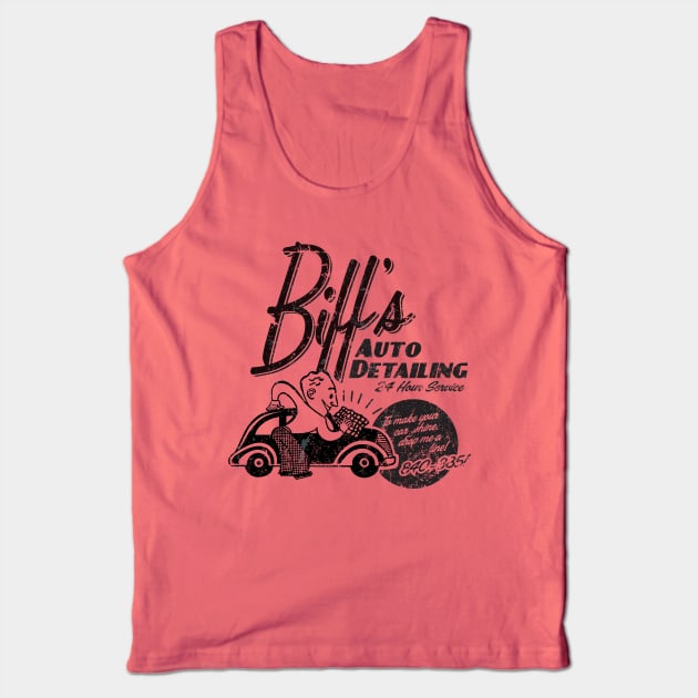 Biffs Auto Detailing Tank Top by MindsparkCreative